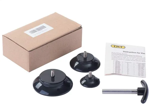 Miniatura 6 de IMT Kit de reparación de daños por granizo del automóvil, extractor de abolladuras sin pintura (PDR) con martillo deslizante, barra en T y 3