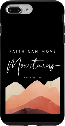 Miniatura 12 de iPhone 12/12 Pro Faith Can Move Mountains - Funda cristiana inspiradora Mateo 17 20