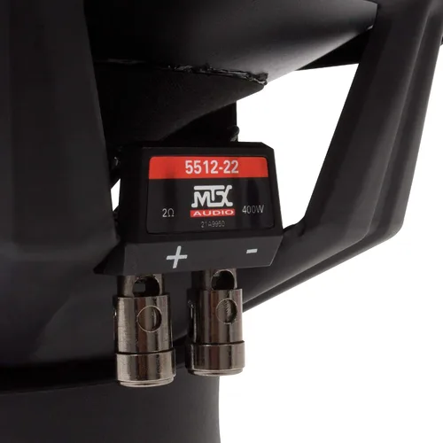 Miniatura 5 de MTX 5512-22 12" 800 vatios pico/400 vatios RMS DVC 2-ohm subwoofer de audio para coche