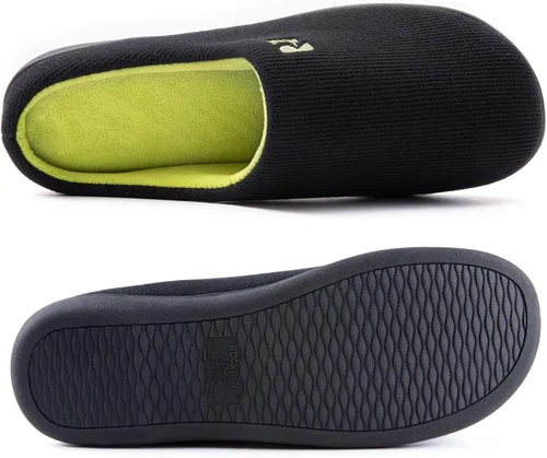 Miniatura 2 de Pantuflas RockDove para hombre de espuma viscoelástica, dos tonos