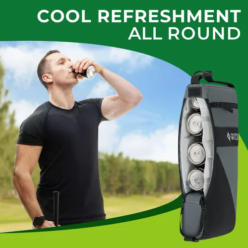 Miniatura 2 de Falcona Wild Bolsas de hielo para bolsas de golf – Mantiene las bebidas frías durante horas – Se adapta a la mayoría de enfriadores de bolsas