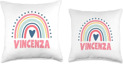 Miniatura 3 de Idea Regalo Personalizzata con Nome Gifts Idea Vincenza Name Custom Woman Myth Legend - Almohada para fiesta de cumpleaños, 16 x 16 pulgadas