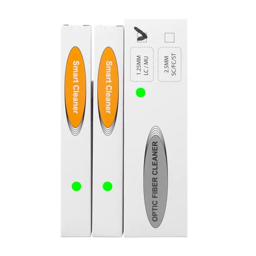 Miniatura 5 de Limpiador de fibra óptica, herramientas de fibra óptica, bolígrafo de limpieza para conector LC/MU de 0.049 in, limpiador de conectores ópticos más