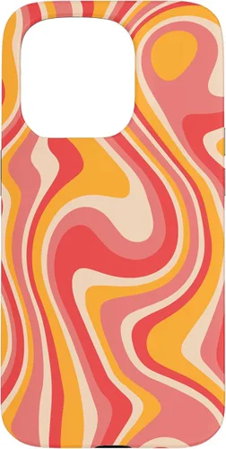 Miniatura 13 de iPhone 11 Pro Max Retro Groovy Liquid Swirl Hippie 70's 80's Psychedelic Phone Case