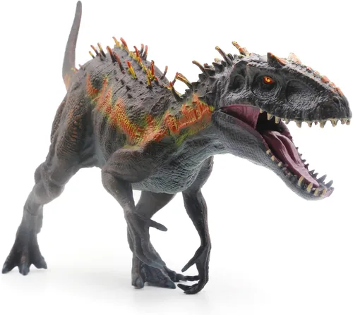 Miniatura 4 de SIENON Juguete de Dinosaurio Grande Tiranosaurio Rex de 13.4", Figura Realista de Dinosaurio Jurásico de Plástico, Modelo D-Rex Pintado a Mano Juego