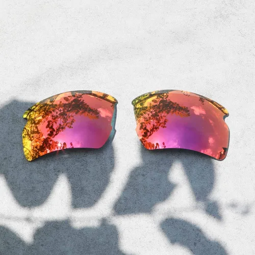 Miniatura 2 de Walleva Lentes de repuesto para lentes de sol Oakley Flak 2.0 XL, múltiples opciones disponibles