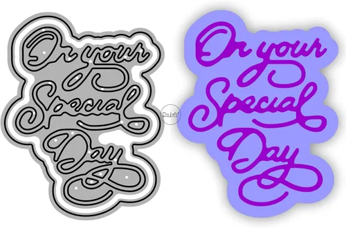 Miniatura 11 de DzIxY Hello Words - Troqueles de corte de metal para hacer tarjetas, troquelados, troquelados, álbumes de recortes, plantillas de máquina de 6