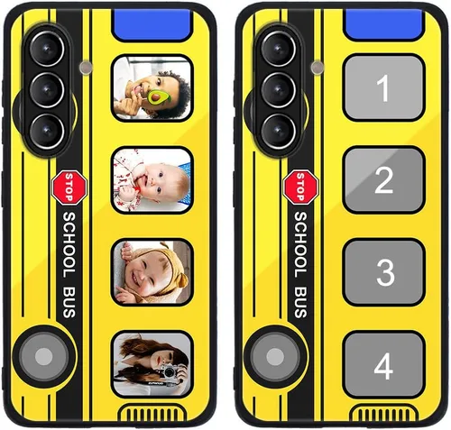 Miniatura 575 de Funda de teléfono personalizada para Samsung Galaxy S22+ / S22 Plus 5G, funda de TPU suave de vidrio templado antiarañazos personalizada con foto