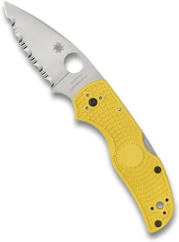Miniatura 11 de Spyderco C41 Native 5 Signature - Cuchillo plegable con hoja de acero CPM S30V de 2.95" y mango FRN ligero, Gris
