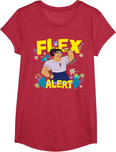 Miniatura 62 de Disney Encanto Luisa Madrigal Flex Alert Camiseta, Negro