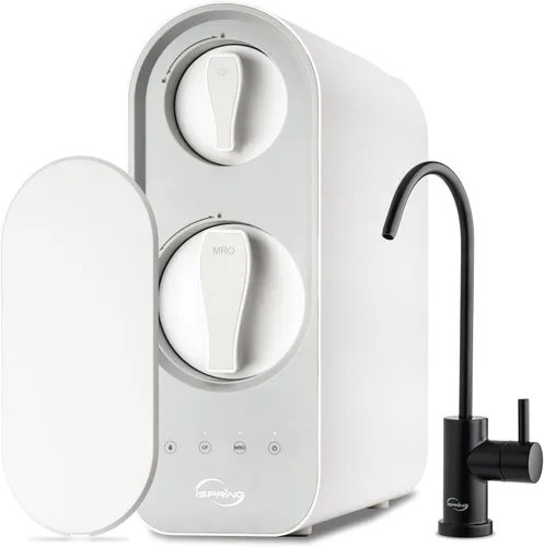 Miniatura 20 de iSpring RO500AK-ORB - Filtro de agua por ósmosis inversa, Certificado NSF 58, Sistema RO sin tanque de 500 GPD, pH natural con remineralización
