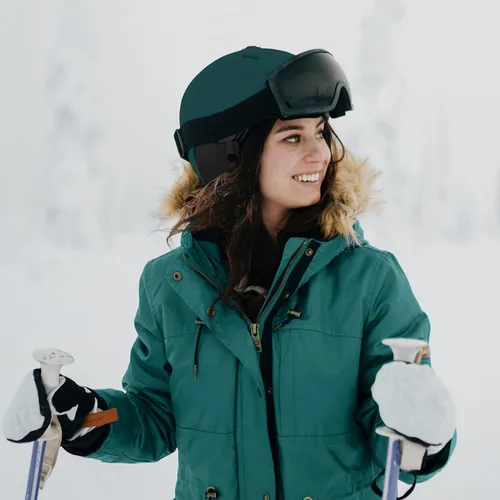 Miniatura 7 de Retrospec - Casco Zephyr de esquí y snowboard para adultos y jóvenes, ajuste ajustable, casco de nieve con carcasa protectora y rejillas