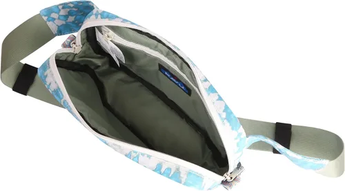 Miniatura 3 de KAVU Point Sur - Riñonera de nailon con bolsillo de malla, Ripple Tie Dye