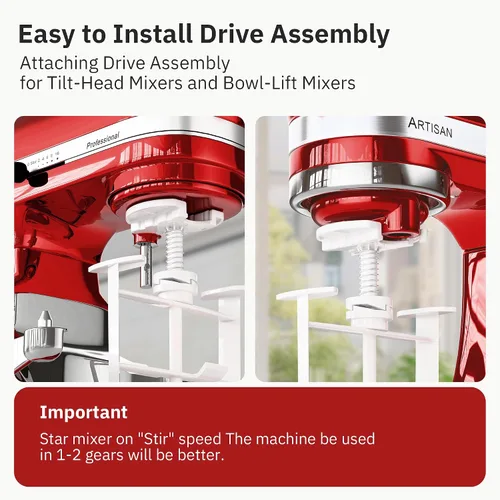Miniatura 2 de KitchenAid - Accesorio para máquina de helados para batidora de pie, cuenco de helado compatible con batidoras de soporte de 4.5 cuartos de galón