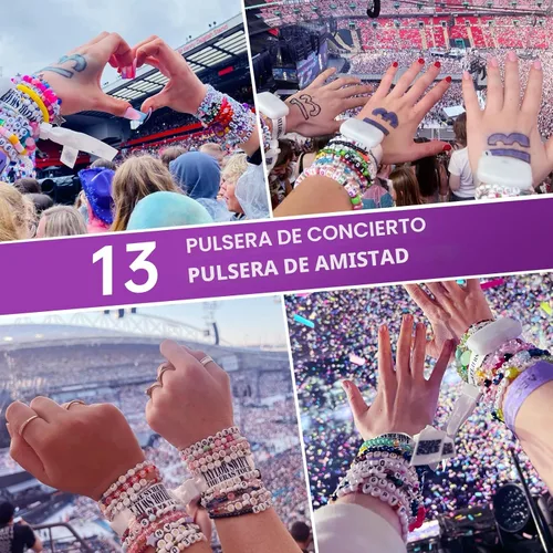 Miniatura 2 de Redtwo Kit de 1600 cuentas de letras, 6 estilos de cuentas coloridas del alfabeto para pulsera, cuentas de cara sonriente con números y cuentas
