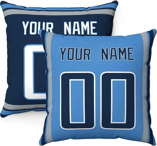 Miniatura 29 de ANTKING 2 paquetes de almohadas personalizadas con cualquier nombre y número para hombres, mujeres y niños Para Las Vegas