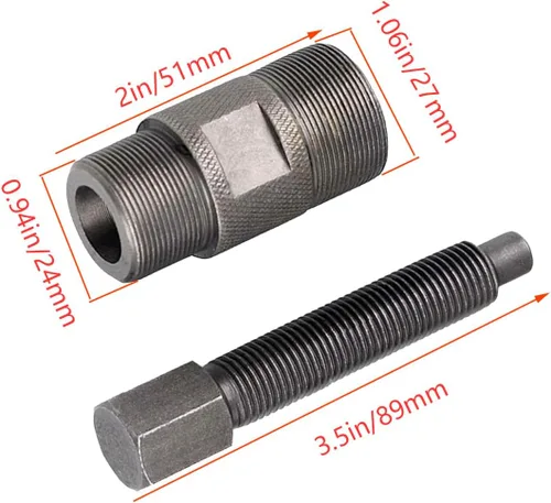 Miniatura 4 de 0.945 in y 1.063 in doble cabeza estator Magneto volante extractor se adapta a GY6 50 125 150cc Yamaha Kawasaki Suzuki Scooter ATV Dirt Bike