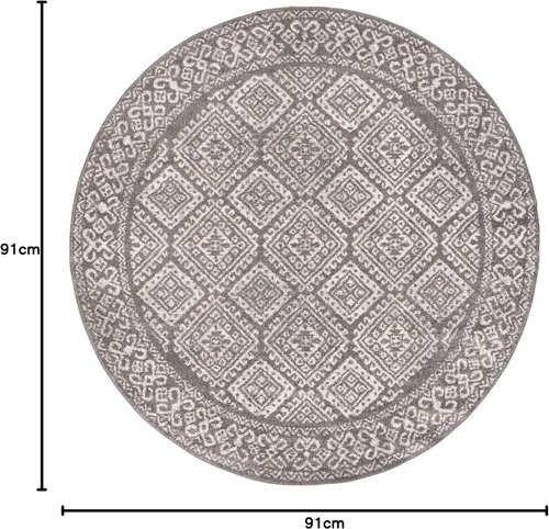 Miniatura 140 de Safavieh - Alfombra decorativa de la colección Tulum, modelo TUL264F, estilo marroquí, bohemio y desgastado, no suelta pelusa, para sala, vestíbulo