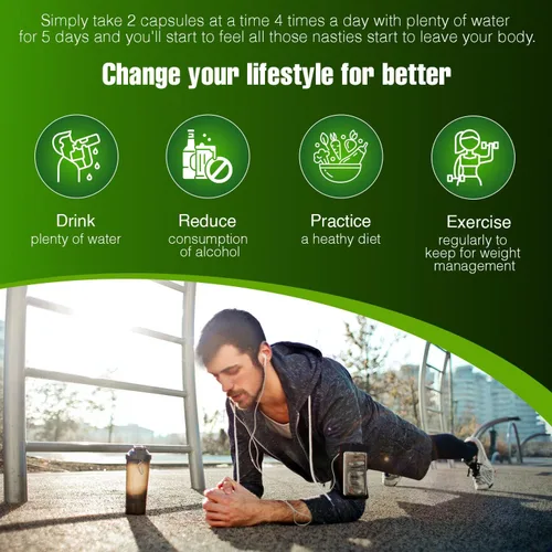 Miniatura 5 de Strip 5 Day Detox Cleanse - Limpieza completa del cuerpo Elimina toxinas e impurezas no deseadas - Apoyo de limpieza natural y saludable