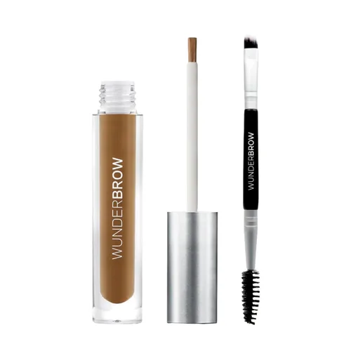 WUNDER2 WUNDERBROW Gel de cejas de larga duración para maquillaje de cejas a prueba de agua, color castaño (el embalaje puede variar)