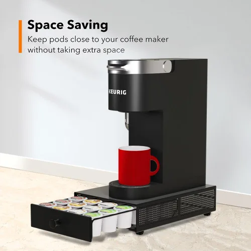 Miniatura 3 de SICHEER Organizador de Almacenamiento de Cápsulas K Cup Cajón Portacápsulas K Cup Bandeja Deslizante Extraíble Organizador de Cápsulas de Café