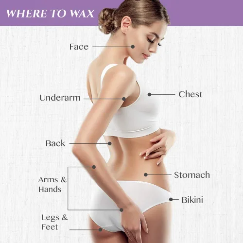 Miniatura 5 de Satin Smooth Waxing Duo: cera de depilación de óxido de zinc y gel calmante para la piel de aloe vera fresco