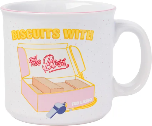 Miniatura 8 de Silver Buffalo Ted Lasso Garbage Water - Taza de café de acero inoxidable de doble pared con asa, 15 onzas