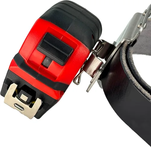 Miniatura 5 de Soporte de taladro con clip para cinturón de herramientas, funda con clip para cinturón de herramientas para soporte de cinta métrica, funda