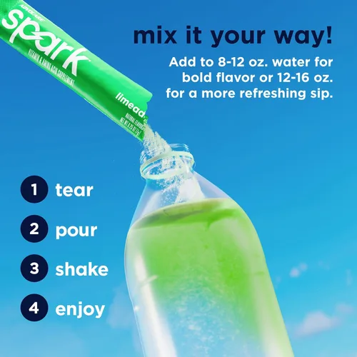 Miniatura 4 de AdvoCare Spark - Mezcla de bebida energética - Suplemento de vitamina y aminoácido - Apoya la energía y el enfoque - Apoyo inmune portátil - Sin