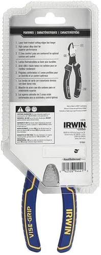 Miniatura 5 de Irwin Tools 1968332 IRWIN VISE-GRIP Alicates de corte diagonal, Lh, 6 pulgadas