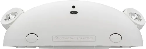 Miniatura 8 de Lithonia Lighting Quantum - Luz de emergencia, luces de emergencia LED comerciales contemporáneas con 2 cabezales de lámpara orientables, montaje