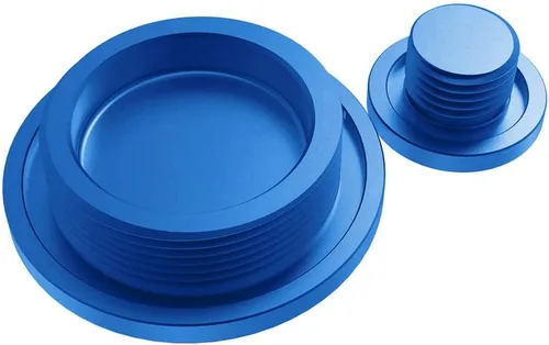 Miniatura 8 de NICECNC Kit de enchufes de motor compatible con Yamaha Raptor 700 2006 2007 2008 2009 2010-2023, 700R 2009-2023, 700R SE 2017-2023, YFZ450R Azul