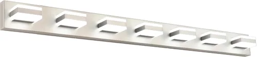 Miniatura 19 de SOLFART Luces de tocador de baño negras regulables LED modernas sobre el espejo, iluminación de baño negra para la pared del baño S8568 (5 luces)