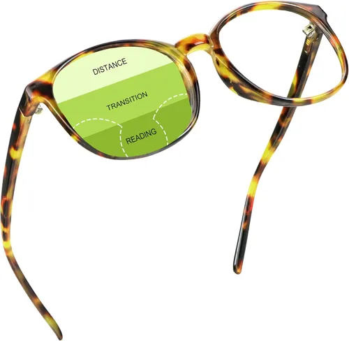 Miniatura 17 de YEIN Gafas presbípicas multifocales progresivas, gafas de sol grises fotocrómicas