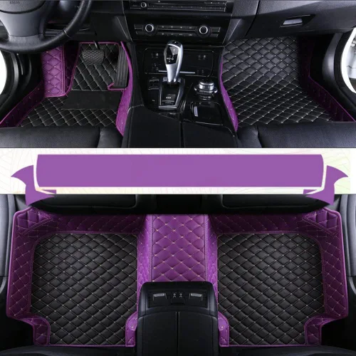 Miniatura 8 de Alfombrillas de cuero de lujo personalizadas para todo tipo de clima, para el 99 % de los sedán, SUV, automóvil deportivo, para hombres y mujeres
