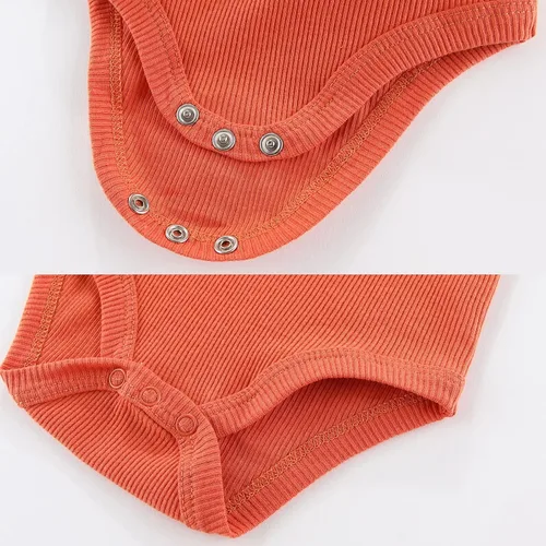 Miniatura 26 de Body de manga corta para bebé recién nacido, ropa de algodón de una pieza, 5 unidades, 0-12 meses