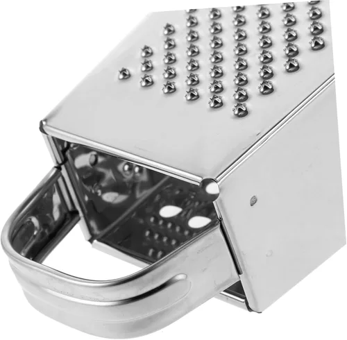 Miniatura 3 de Healeved Power Tools - Rallador profesional de caja de acero inoxidable, rallador de queso, triturador de verduras con 4 lados para queso, verduras