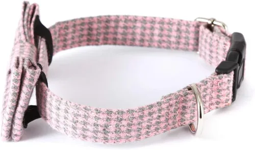 Miniatura 3 de Love Dream Collar de perro con pajarita suave y cómodo para perros pequeños, medianos y grandes, collar ajustable con hebilla de liberación rápida