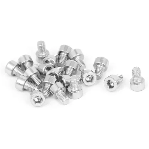 Miniatura 11 de 50 tornillos de cabeza hexagonal de acero inoxidable M3-0.020x0.236 in Tornillos de cabeza hexagonal perno interior DIN 912