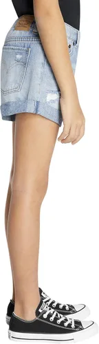 Miniatura 5 de Levi's Kids Girls Girlfriend Fit Short Shorts (Niños grandes)