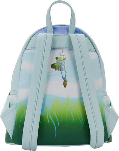 Miniatura 3 de Loungefly Disney Pixar A Bugs Life Earth Day - Bolso de hombro para mujer con doble correa, Multi, talla única