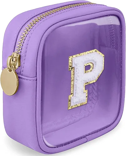 Miniatura 156 de Bolsa de Maquillaje Transparente Pequeña Bolsa de Cosméticos Bolsa de Viaje de Artículos de Aseo Bolsa Transparente con Cremallera Bolso Organizador