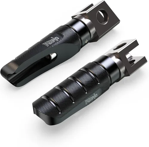 Miniatura 10 de RENO Estriberas para motocicleta, estriberas delanteras para conductor, pedal compatible con ZX6R 2007-2024/2008-2010 ZX10R/2010-2016 Z1000