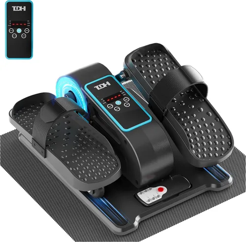 Miniatura 10 de TDH Under Desk Elliptical Machine,Electric Leg Exerciser as Seen on Tv for Seniors Adults,Portable Quiet Pedal Exerciser While Sitting with 12