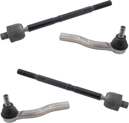 Miniatura 165 de TRQ Juego de barras de acoplamiento delanteras interiores y exteriores de 4 piezas compatible con Jeep Cherokee 1991-2001 y Comanche 91-92