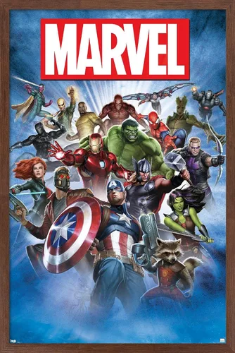 Miniatura 14 de Trends International Marvel Comics - Póster de pared con foto de grupo, 22.375 x 34 pulgadas, versión premium sin marco