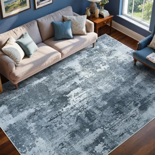 Miniatura 29 de Alfombra de pasillo lavable de 2 x 6 pies, antideslizante, de pelo bajo, alfombra de área de cocina, alfombra suave y larga para entrada, alfombra