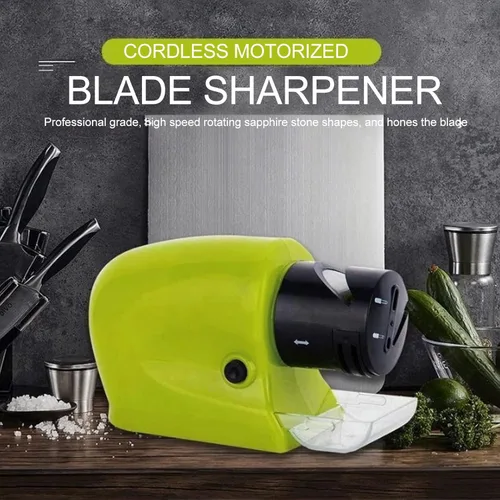 Miniatura 2 de Afilador de cuchillos eléctrico 4 en 1, afilador de cuchillos de cocina, kit de afilador de cuchillos para tijeras de cuchillos y destornillador