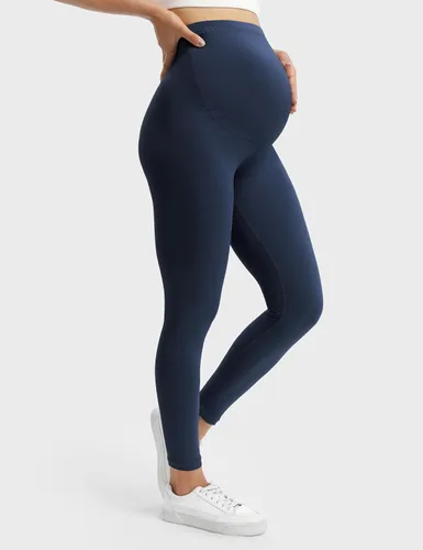 Miniatura 3 de Buttergene Leggings de maternidad para mujer sobre el vientre, pantalones de entrenamiento de maternidad, leggings de yoga para embarazo