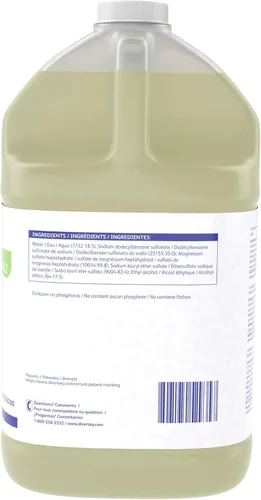Miniatura 3 de Diversey 957229280 SUMA - Detergente ligero para lavar platos, jabón para platos que corta la grasa con aroma cítrico, concentrado, 1 galón